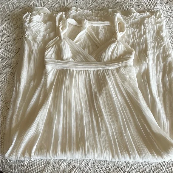 white christmas dresses BABARONI Orchid Chiffon Bridesmaid Dress One-Shoulder Floor Length Wedding Party Gown with Slit main image 1